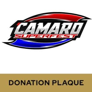 Superfest Registration - Donation Plaque